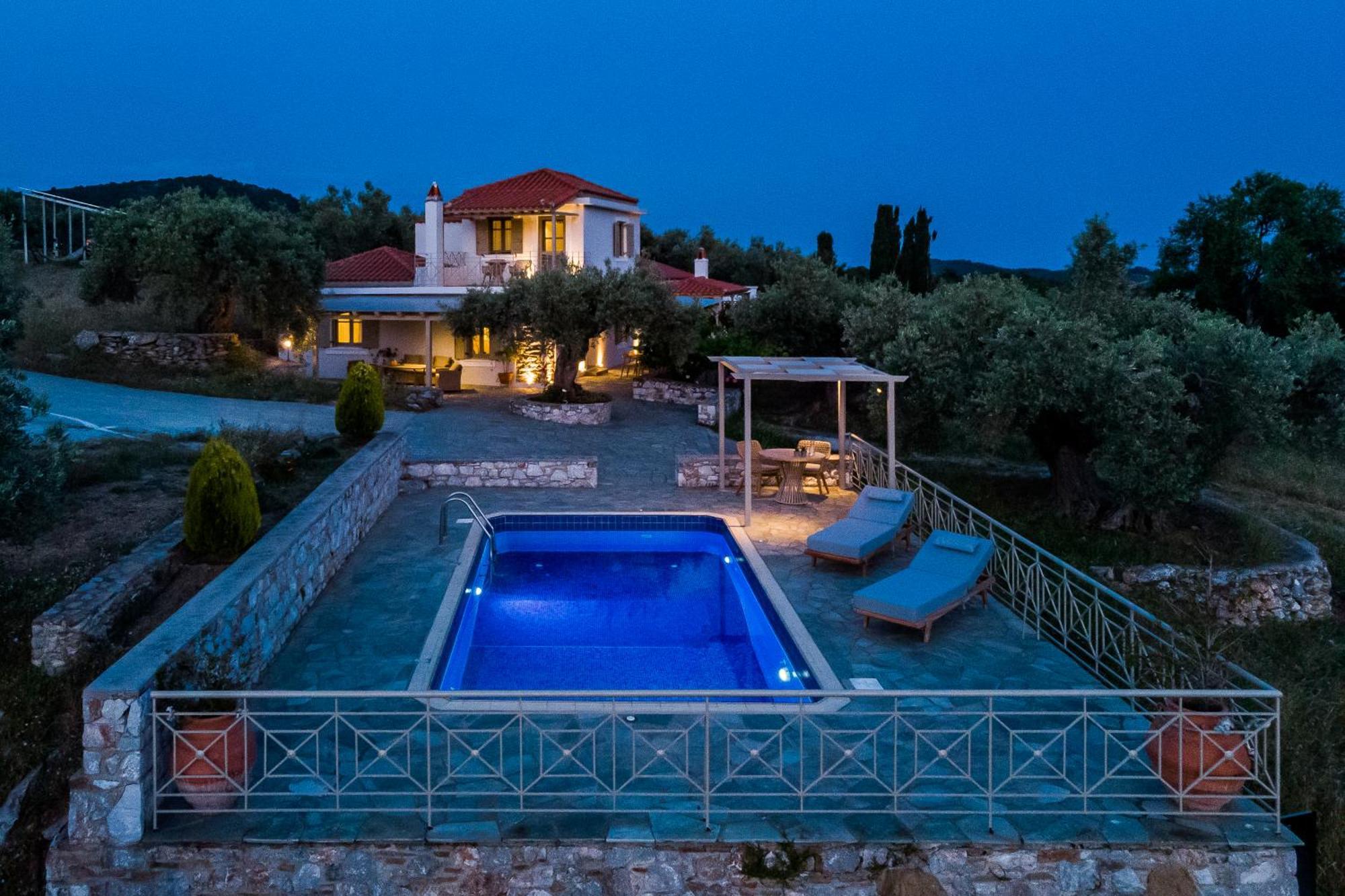 Villa Nektaria Alikias Exterior photo