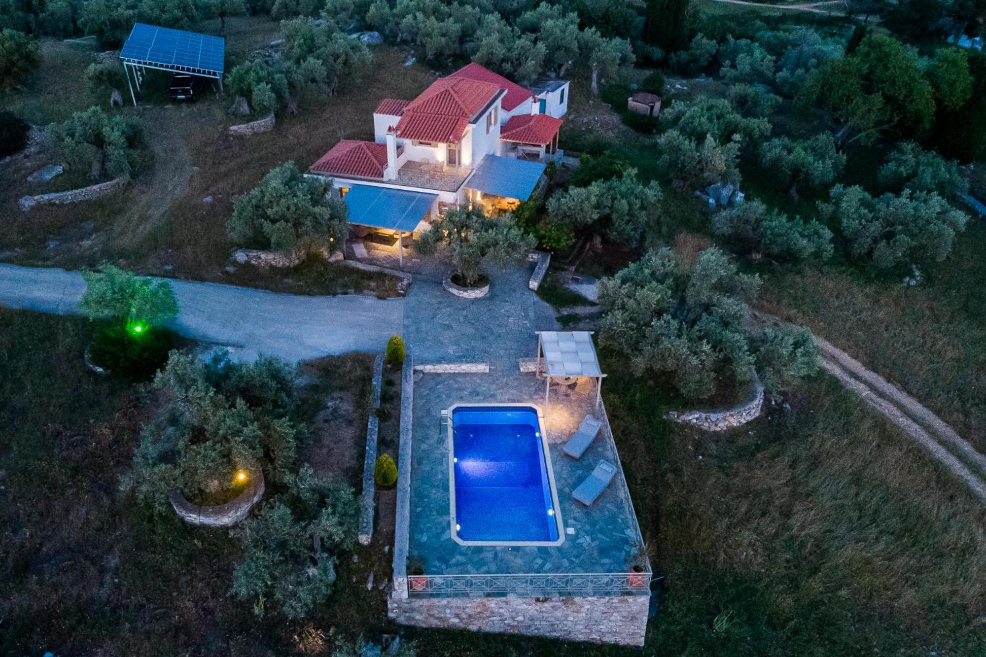 Villa Nektaria Alikias Exterior photo