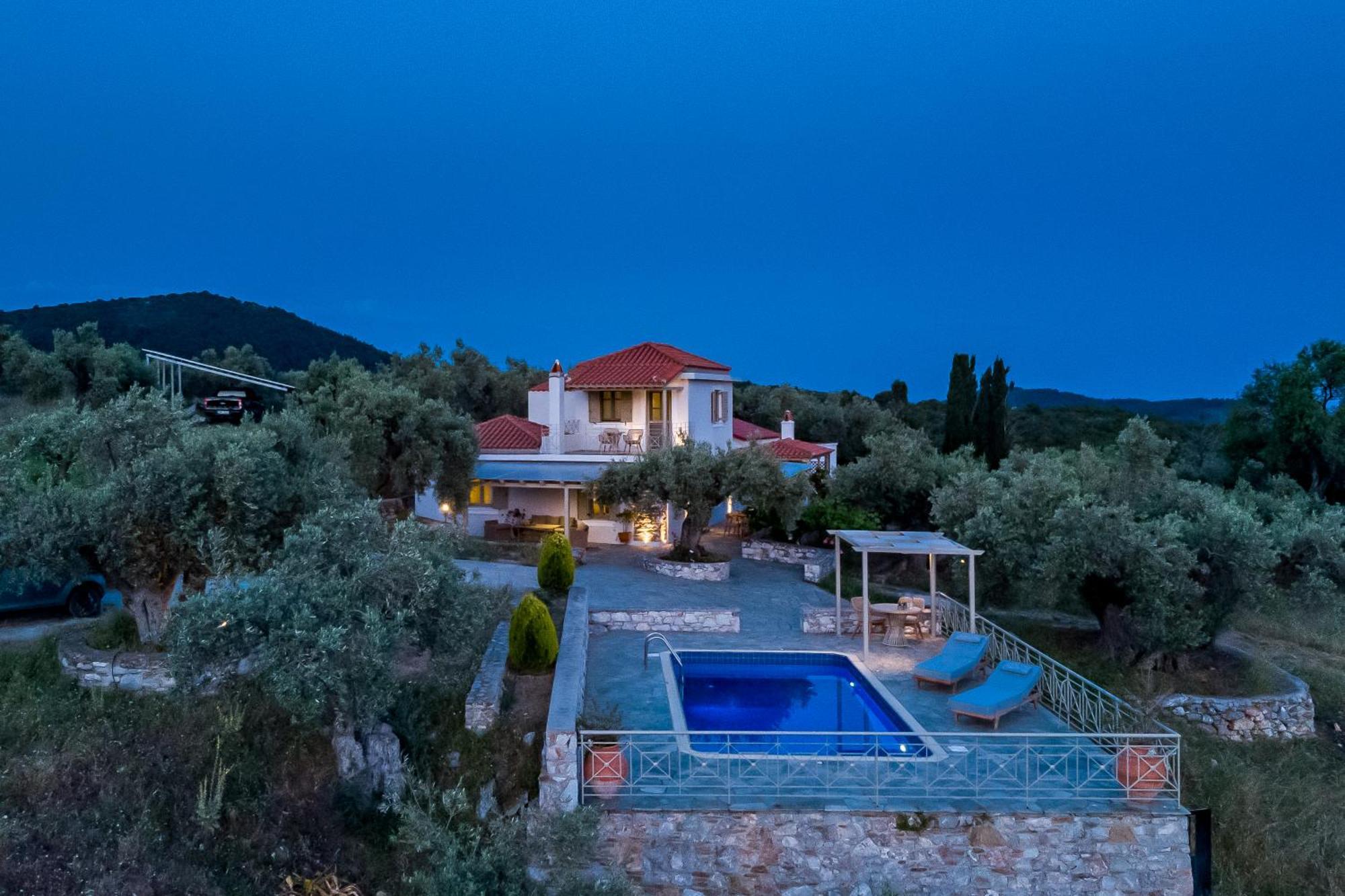 Villa Nektaria Alikias Exterior photo
