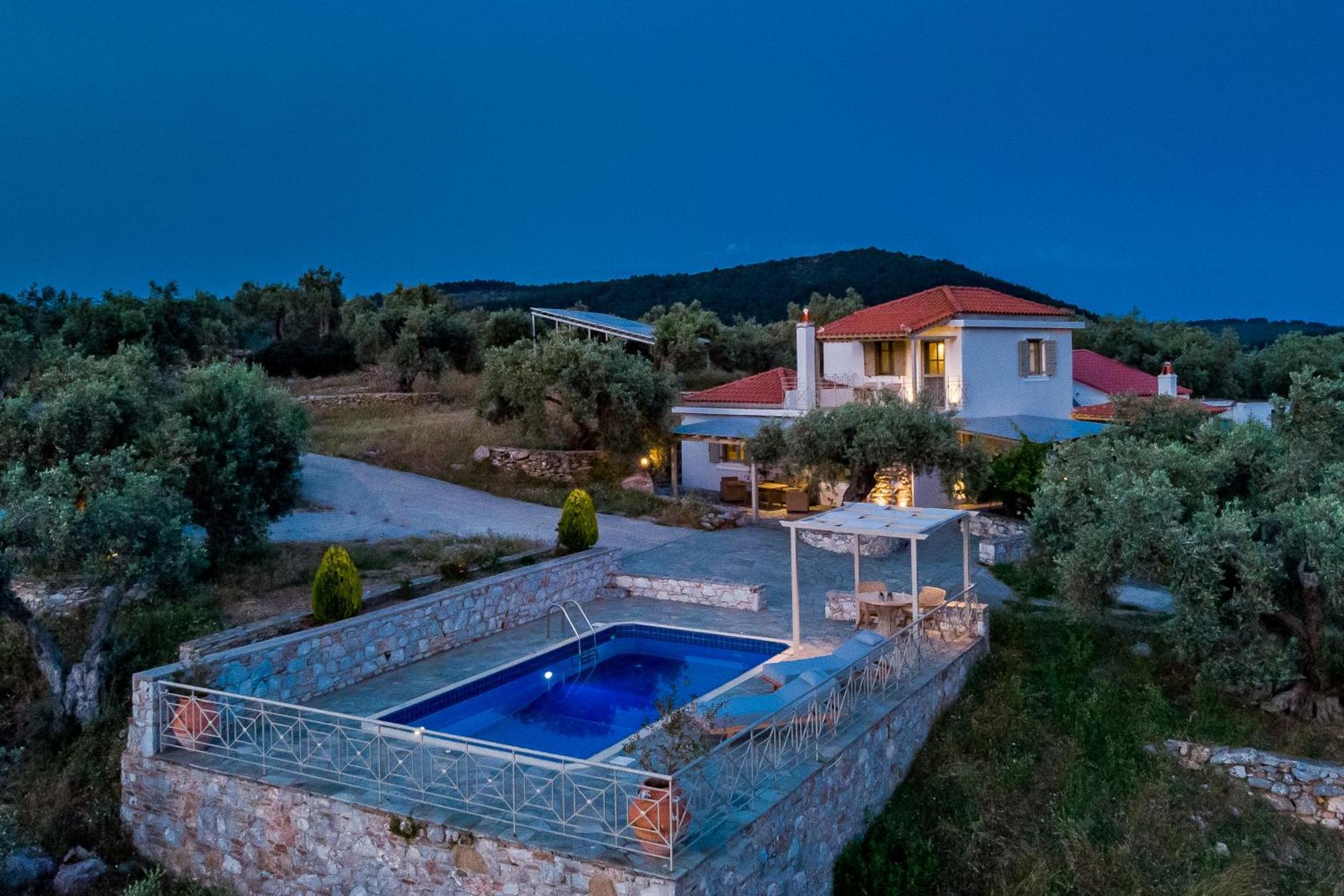 Villa Nektaria Alikias Exterior photo