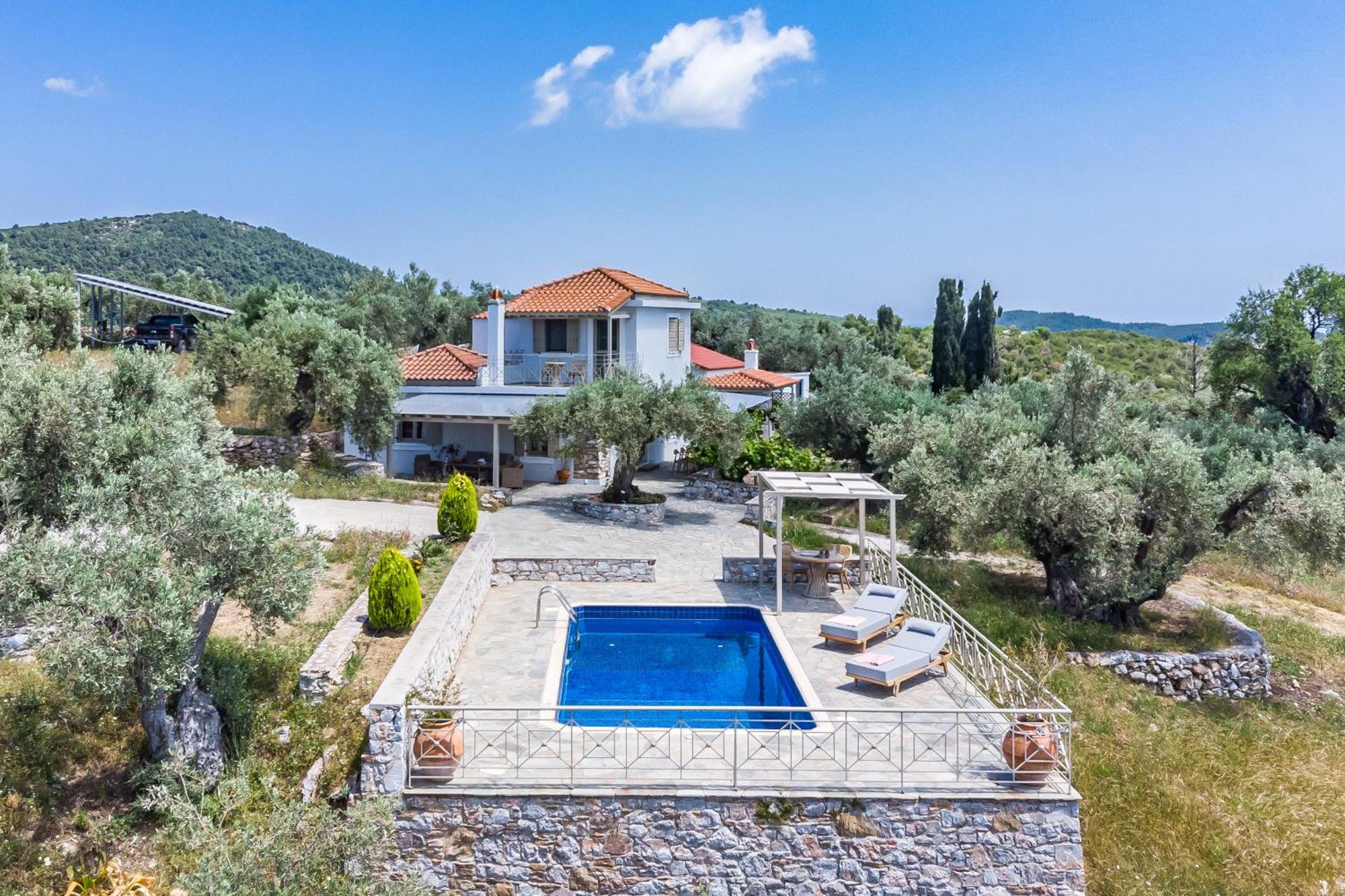 Villa Nektaria Alikias Exterior photo