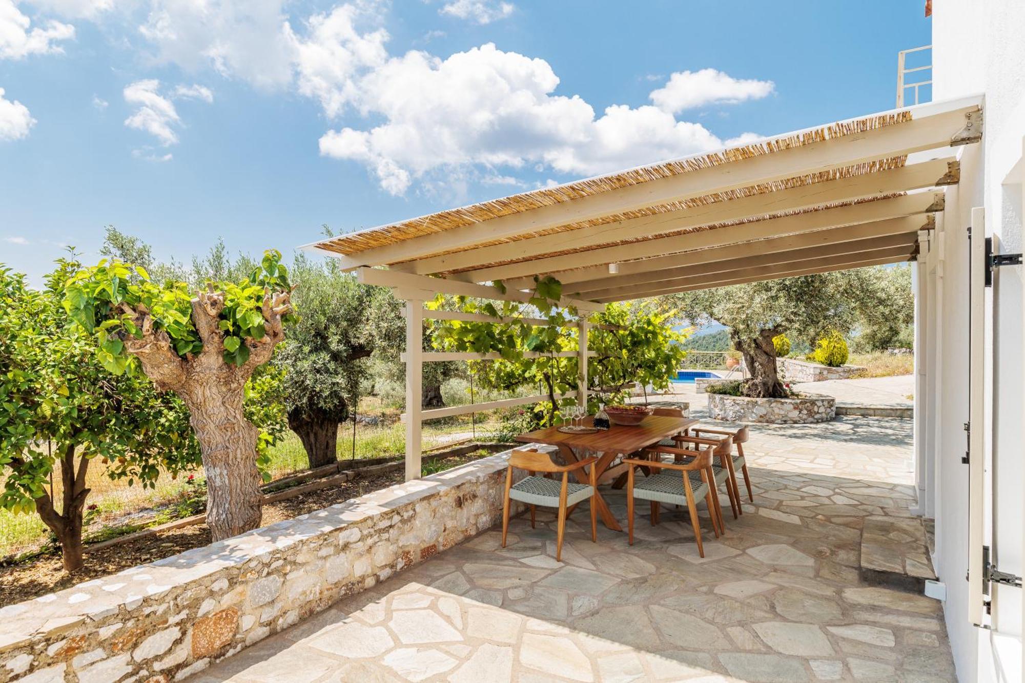 Villa Nektaria Alikias Exterior photo
