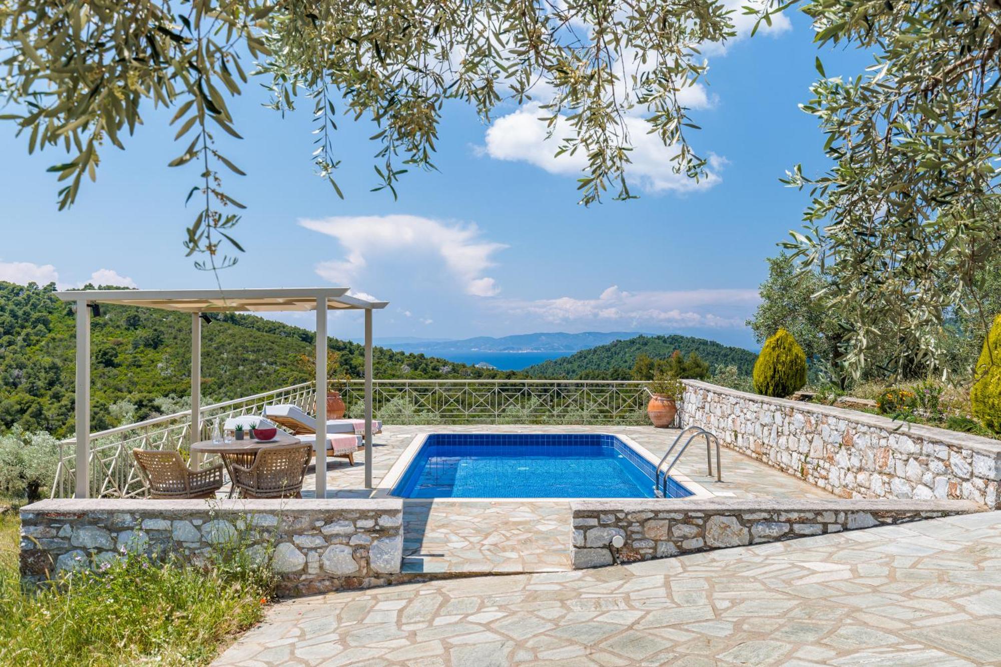 Villa Nektaria Alikias Exterior photo