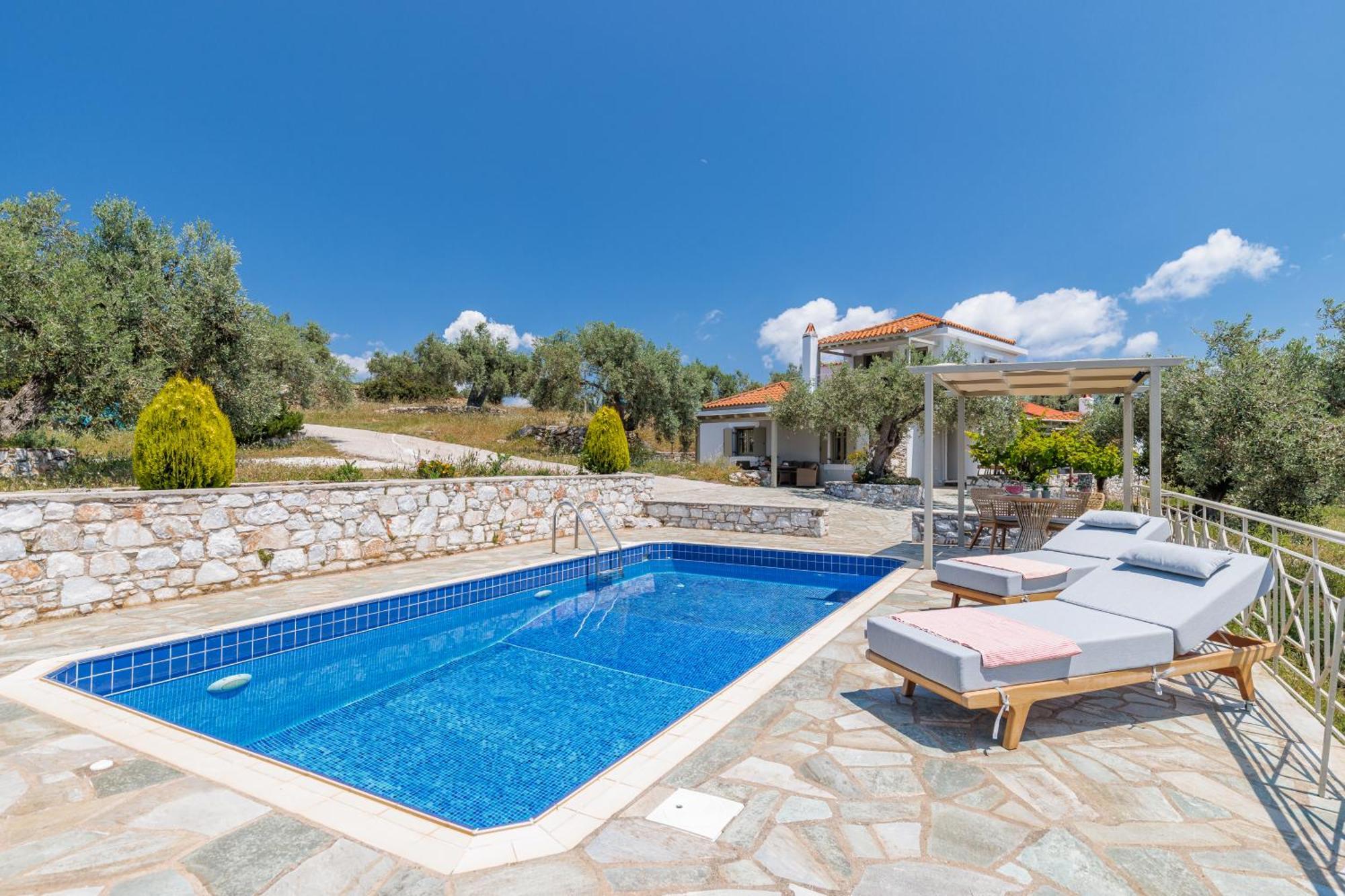 Villa Nektaria Alikias Exterior photo