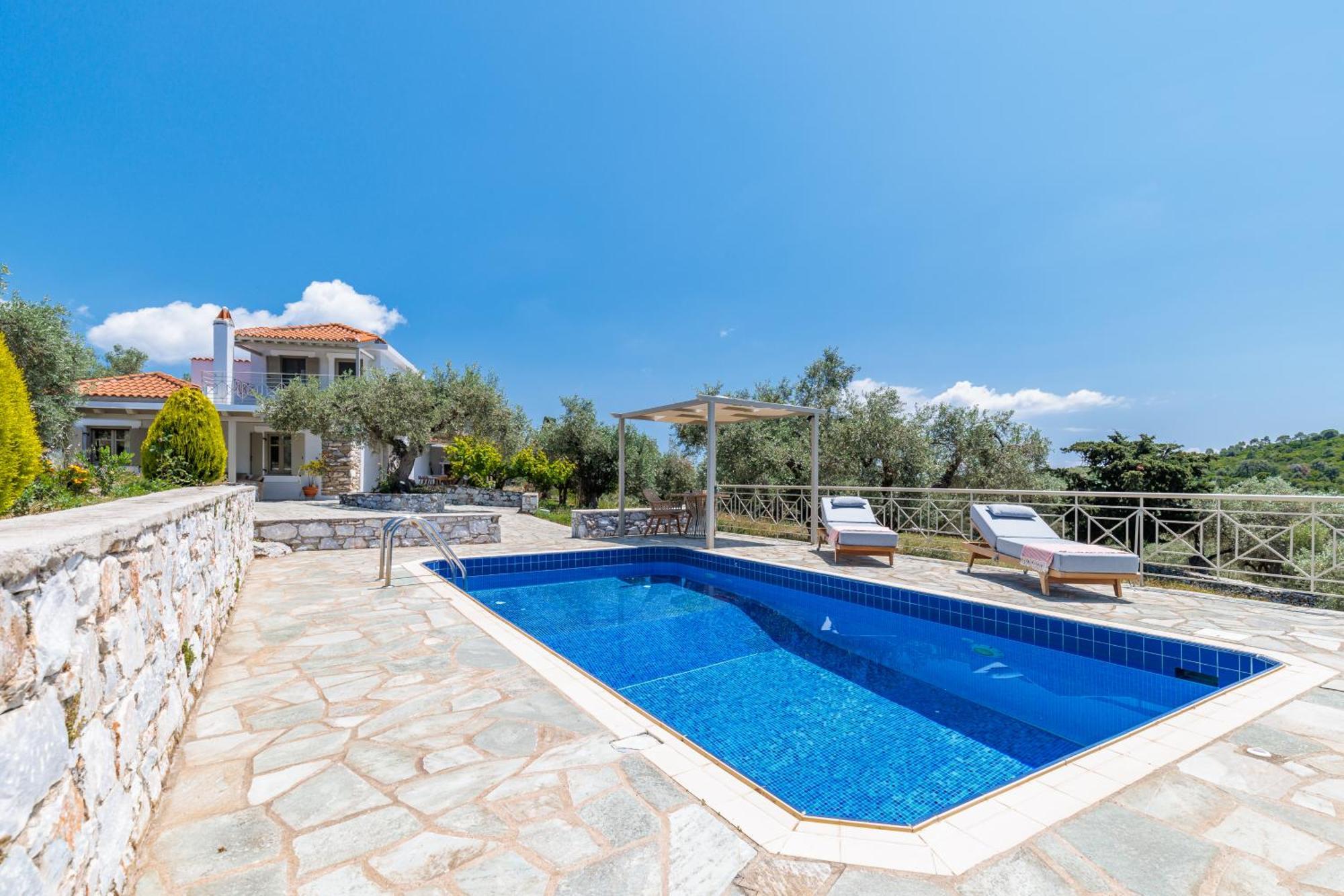 Villa Nektaria Alikias Exterior photo