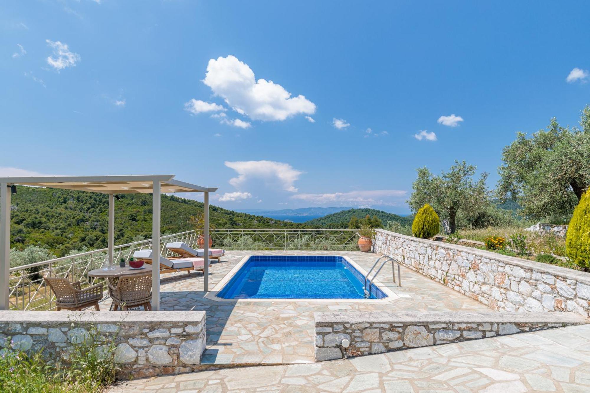 Villa Nektaria Alikias Exterior photo